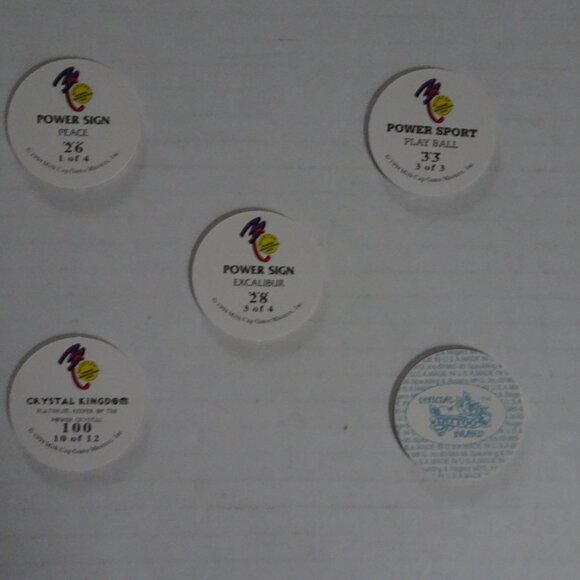 Milk Cap - Power Slammer Caps, Jurassic Dyno Promo Pack 1992 - Picture 10 of 12